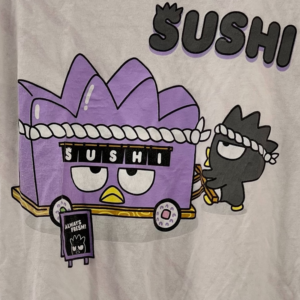 Sanrio Badtz Maru Food Truck Tie-Dye Shirt